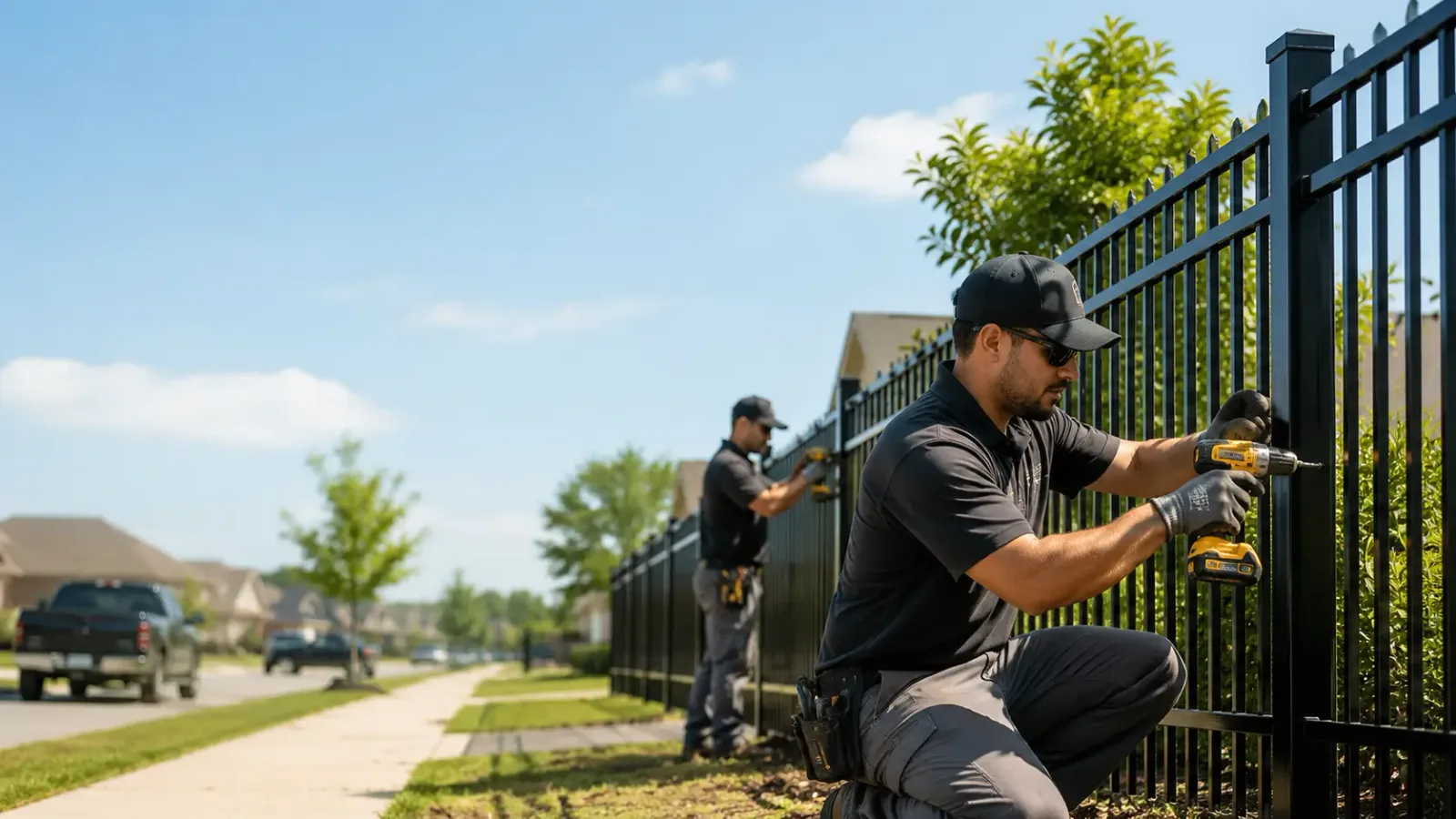 Metal Fence Installation in Barto, PA